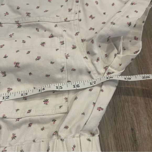 Altar’d State Skylar Cargo Romper Floral Women’s Small Cottagecore Boho Coquette - Picture 7 of 10